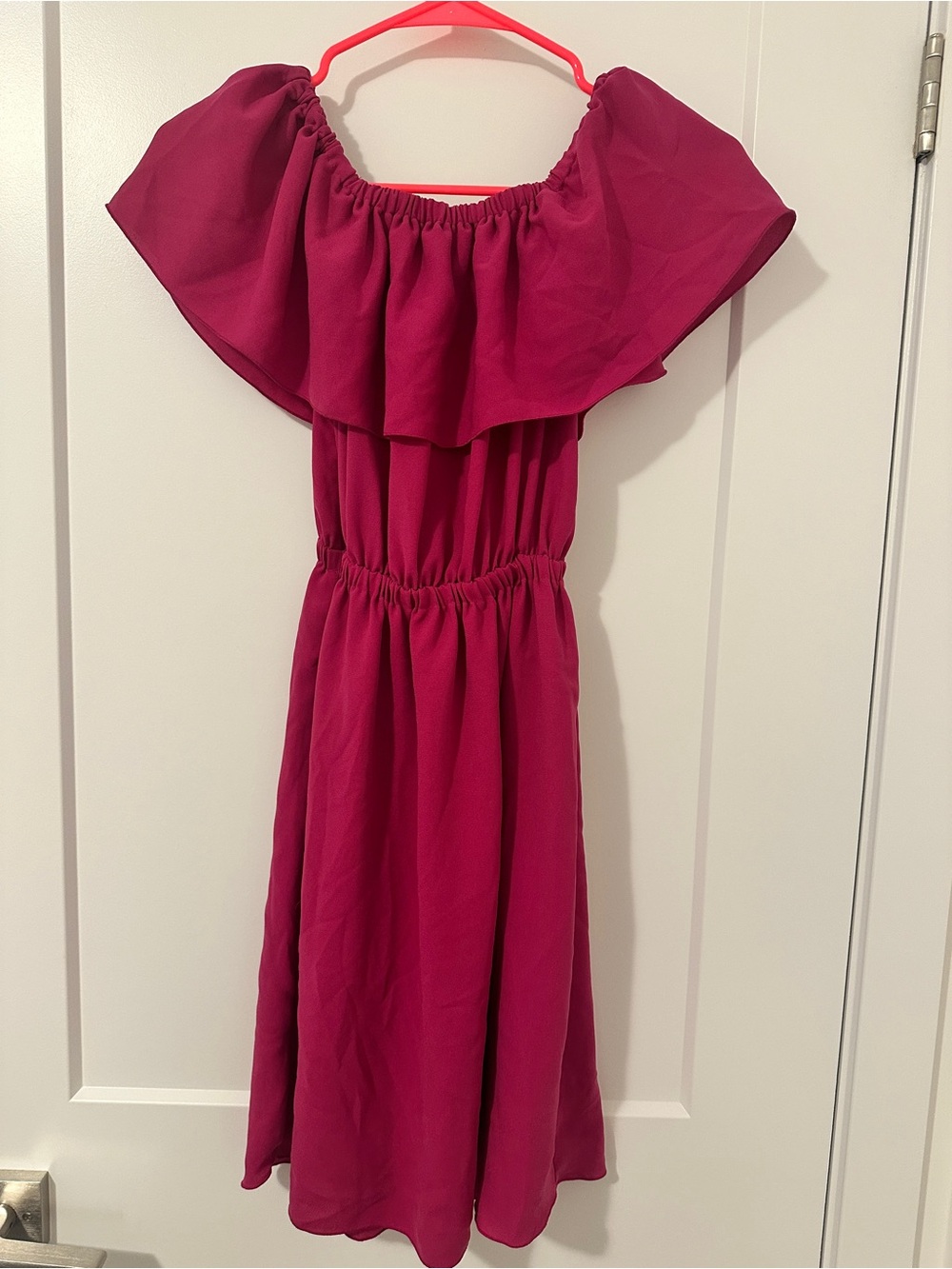 Aritzia Wilfred Magenta Hosta Dress Size XXS Women’s